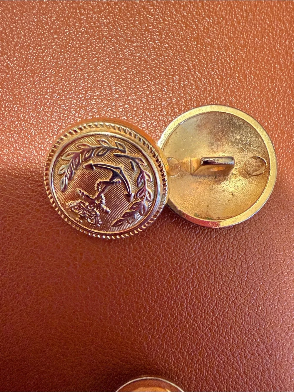 Gold-Tone Blazer Buttons
